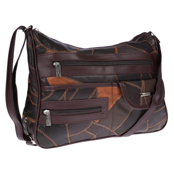 Leder Schultertasche
