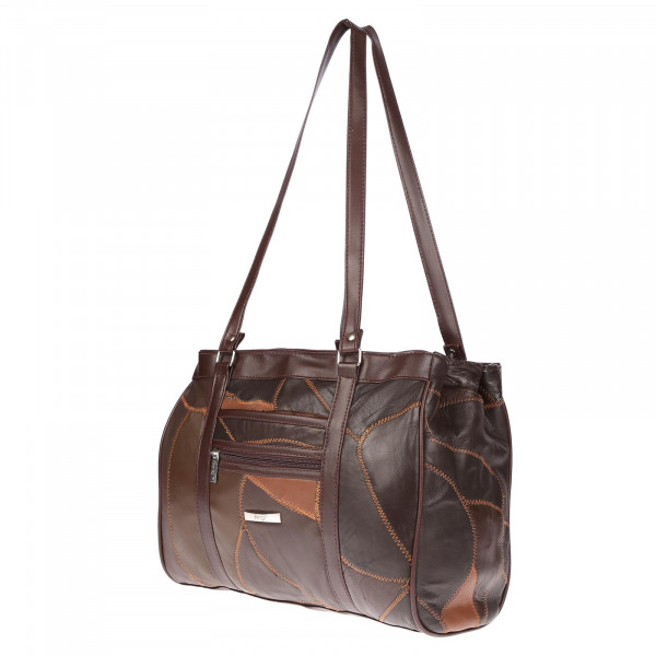 Leder Shopper