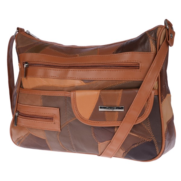 Leder Schultertasche